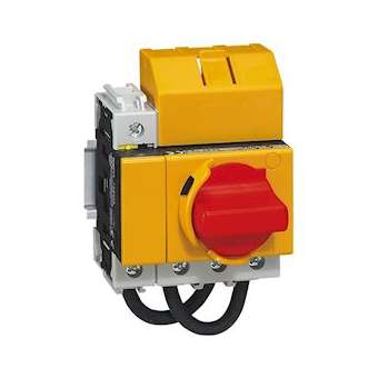 Interrupteur-sectionneur 600 V - pour photovoltaïque - 25 A - 4 modules|Legrand-LEG414262