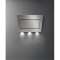 Hotte inclinée Murale 90cm, Inox anti-traces, Évacuation ou recyclage