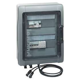 Coffret photovoltaïque - IP65 - pré-câblé 3kWc DC + AC pour 1 ou 2 chaînes|Legrand-LEG414001