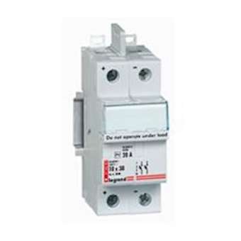 Coupe-circuit 1000 V pour application photovoltaïque - 2 pôles - 2 modules|Legrand-LEG414682