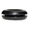 Passe-fil PVC noir pour fil D12mm maximum - D perçage 17mm