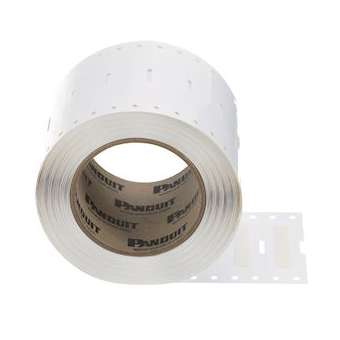 Gaine thermo blanche 25,4mm,dia.4,8/1,5mm,imprim. TDP43,rouleau de 1000,Cdt.1|Panduit Composants Industriels-PNUH100X034H1T