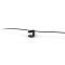Lanière de fixation pour bord de tôle 200 x 4.6 mm en PA66HS noir - T50ROSEC23