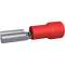 Clip pré-isolé femelle 0.5-1.5 mm² rouge pour clip mâle 2.8 x 0.5 mm (x 100)