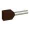 Embout de câblage Starfix - pour conducteurs section - 2x1,5mm² - noir