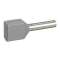 Embout de câblage Starfix - pour conducteurs section - 2x2,5mm² - gris