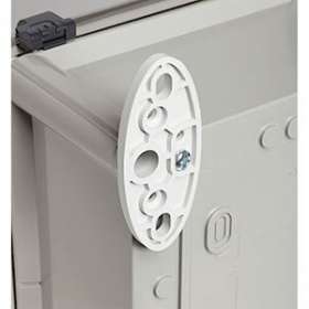 Pattes de fixation murale (4) - pour boîtiers à partir de larg 110mm|Legrand-LEG035802