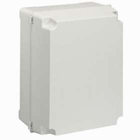 Boîtier industriel plastique IP55 IK08 couvercle opaque 2 verrous 265x174x154mm|Legrand-LEG035043