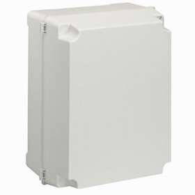 Boîtier industriel plastique IP55 IK08 couvercle opaque 2 verrous 359x265x154mm|Legrand-LEG035058