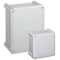 Boîtier industriel plastique IP66 IK08 - 220x170x86mm avec couvercle opaque