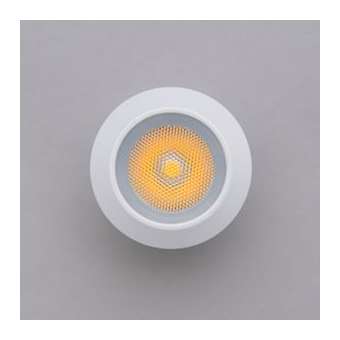 Encastré Cachou 2W 500mA 3000K 30DEG blanc RAL 9010 intérieur|Fd eclairage-FDGME023C100
