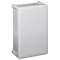 Boîtier industriel plastique IP55 IK07 - 130x75x74mm - couvercle opaque -RAL7035