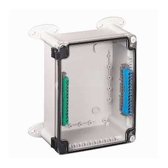 Boîtier industriel plastique IP55 IK07 -360x270x124mm avec couvercle transparent|Legrand-LEG035991