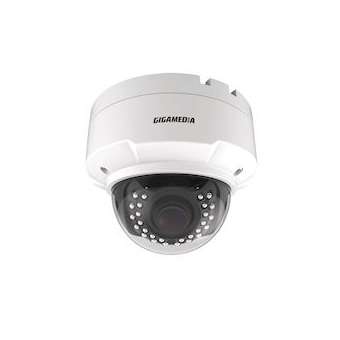 Caméra IP Dôme antivandale 5MP Ai ready 2,8 - 12 mm motorisée IR 40 m|Gigamedia-GGMIPCD5MV12VE