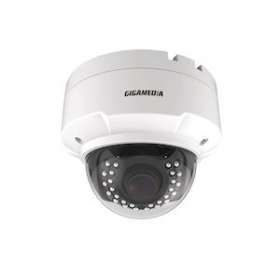 Caméra IP Dôme antivandale 5MP Ai ready 2,8 - 12 mm motorisée IR 40 m|Gigamedia-GGMIPCD5MV12VE