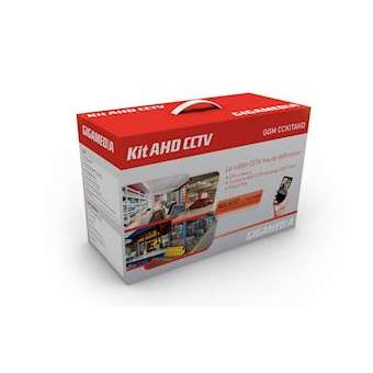 KIT AHD 8 caméras AHD 1080P + DVR + HDD + câbles de 18 m|Gigamedia-GGMCCKITAHD8V2