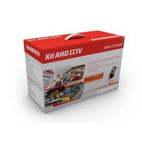KIT AHD 8 caméras AHD 1080P + DVR + HDD + câbles de 18 m|Gigamedia-GGMCCKITAHD8V2