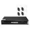 Kit vidéo surveillance 5MP 4 caméras dômes + 1 NVR PoE 8 canaux + 2 To HDD