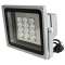 Projecteur IR extérieur, 140 m (alimentation 220 V incluse)