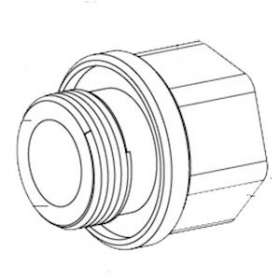 ADAPTEUR M25 vers 3/4', STS|Bosch video-PHVMIC-M25XNPT34