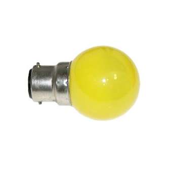 B22 - Lampe B22 LED SMD Jaune ø 45-47mm 230V|Festilight-FEH65682-1PC