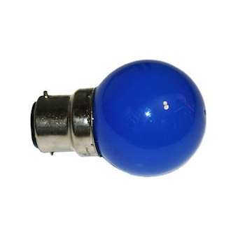 B22 - Lampe B22 LED SMD Bleu ø 45-47mm 230V|Festilight-FEH65682-3PC