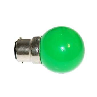 B22 - Lampe B22 LED SMD Vert ø 45-47mm 230V|Festilight-FEH65682-4PC