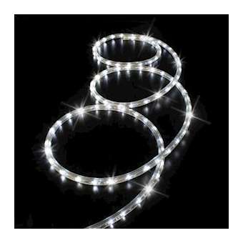 ROPE- Cordon 44m - 30LED/m - Blanc pétillant blanc - coupe 1m - 230V|Festilight-FEH170W44H-1