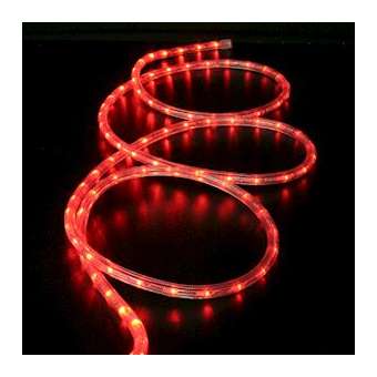 ROPE - Cordon 44m 30LED/m Rouge coupe 1m 230V|Festilight-FEH18244H-1