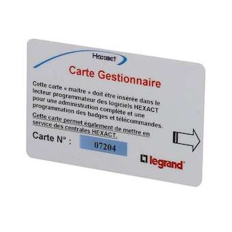 Carte gestionnaire pour contrôle d'accès VIGIK|Bticino-TICBT348253