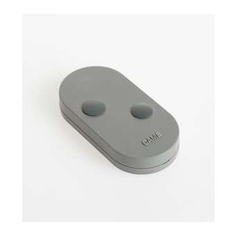 Transmetteur 2 canaux double fréquence rolling code gris|Came france-KAM806TS-0110