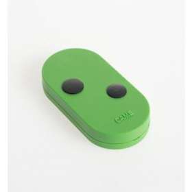 Transmetteur 2 canaux double fréquence code fixe vert|Came france-KAM806TS-0094