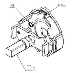 Support rapide en fer max 50Nm entraxe|Came france-KAM001YM0127