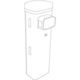 Barrière GGT40ACS 230V moteur 24V avec encodeur. RALX personnalisé|Came france-KAM803BB-0280