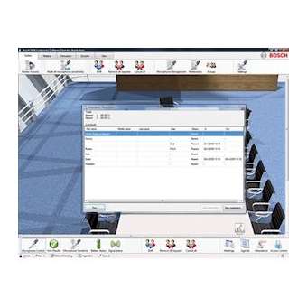 Logiciel de gestion des présences et contrôle d-accès_Enregistrement des prése|Bosch sono-PHSDCN-SWAT-E