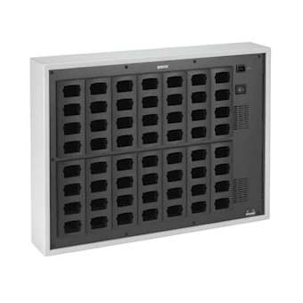 Rack de charge pour 56 récepteurs LBB 4540_Fixation murale (livré avec vis et|Bosch sono-PHSLBB4560-50