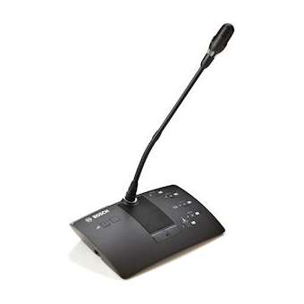 Unité Délégué / Président avec vote électronique_Le poste INTègre un haut-parl|Bosch sono-PHSDCN-DV