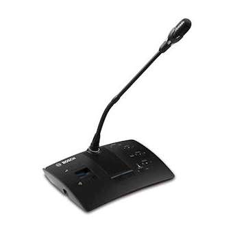 Unité Délégué / Président avec vote électronique et sélecteur de 32 canaux _Le|Bosch sono-PHSDCN-DVCS