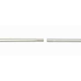 Tronçon acier emboîtable de 0.50 mètre D 40 mm x 1,2 mm + Bouchon - Zinc bleu|Erard-EAD850040