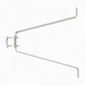 1 Paire fixations murales déport 55 cm sans contreplaque - Zinc bleu|Erard-EAD800892
