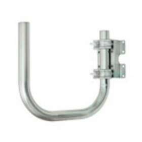 Kit de fixation en 'U', tube D40 mm, déport 40cm, haut 36cm, kit fix - Zinc ble|Erard-EAD800934