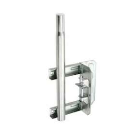 Fixation simple à mat soudé de 50 cm, D 40 mm- Zinc bleu|Erard-EAD801304