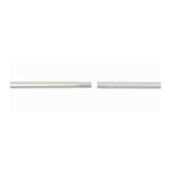 Tronçon acier emboîtable de 1 mètre D 40 mm x 1,2 mm - Zinc bleu|Erard-EAD803140