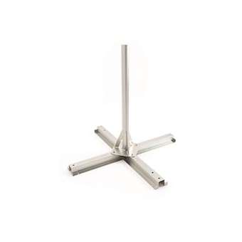 ROOF PALLET 4 plaques - mât 1mètre D 60 x 2 mm - Galvanisé|Erard-EAD002623