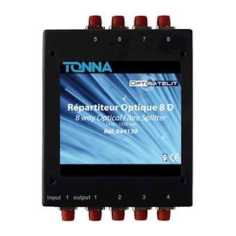 Répartiteur optique - 8 voies symétriques 'FC/PC'|Tonna-TOQ944130