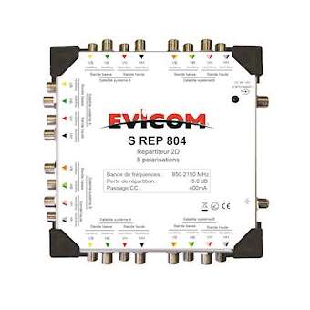 Répartiteur symétrique 8 x 8 BIS|Evicom-EVCSREP804