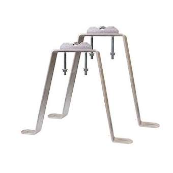 Fixation murale en M avec déport de 45 cm|Evicom-EVCFCA0045