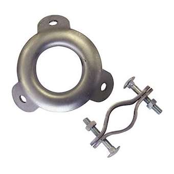 Collerette de haubanage pour mât de 40 mm avec collier de serrage|Evicom-EVCFHA0040