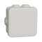 Mureva Box - boite de dérivation avec embouts - 80x80x45 - IP55 - blanc polaire