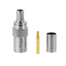 Lot de 10 BNC femelle à sertir pour coax KX6/RG59|Gigamedia-GGMBNCFKX6